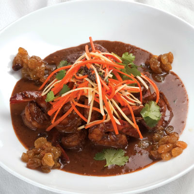 Ginger Murabba Shrimp Curry