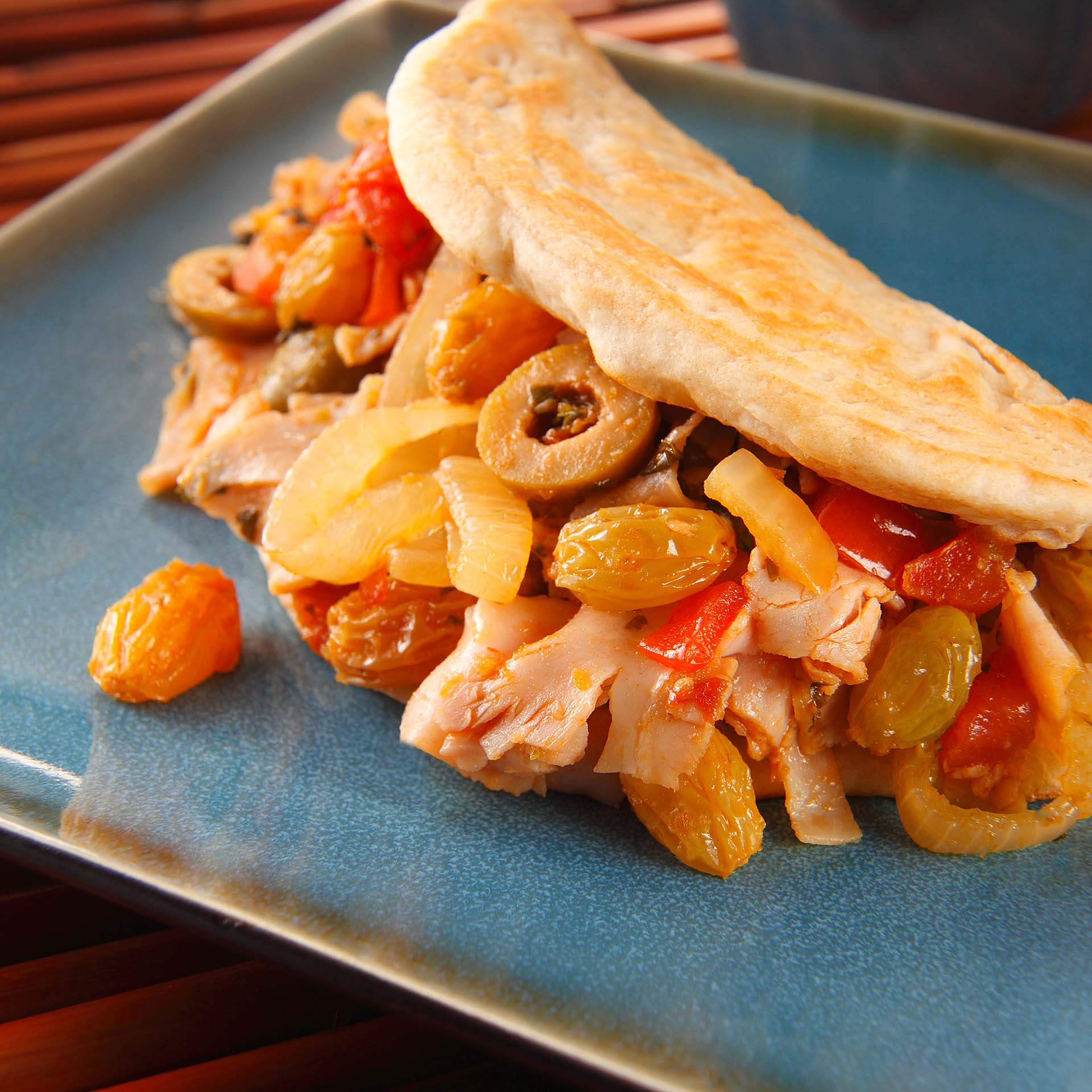 Picadillo Shaobing Sandwiches - California Raisins