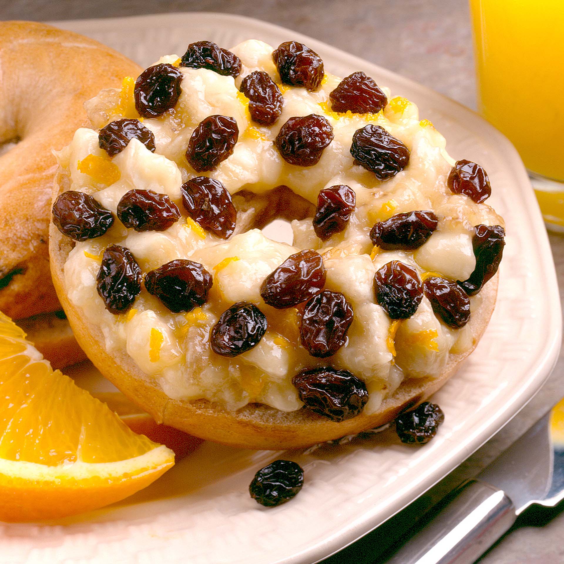 Bumps-on-A-Bagel - California Raisins