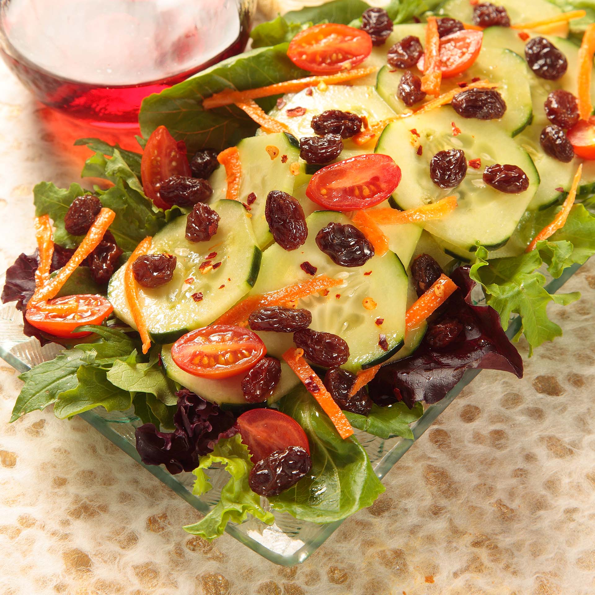 Raisin Citrus Cucumbers - California Raisins