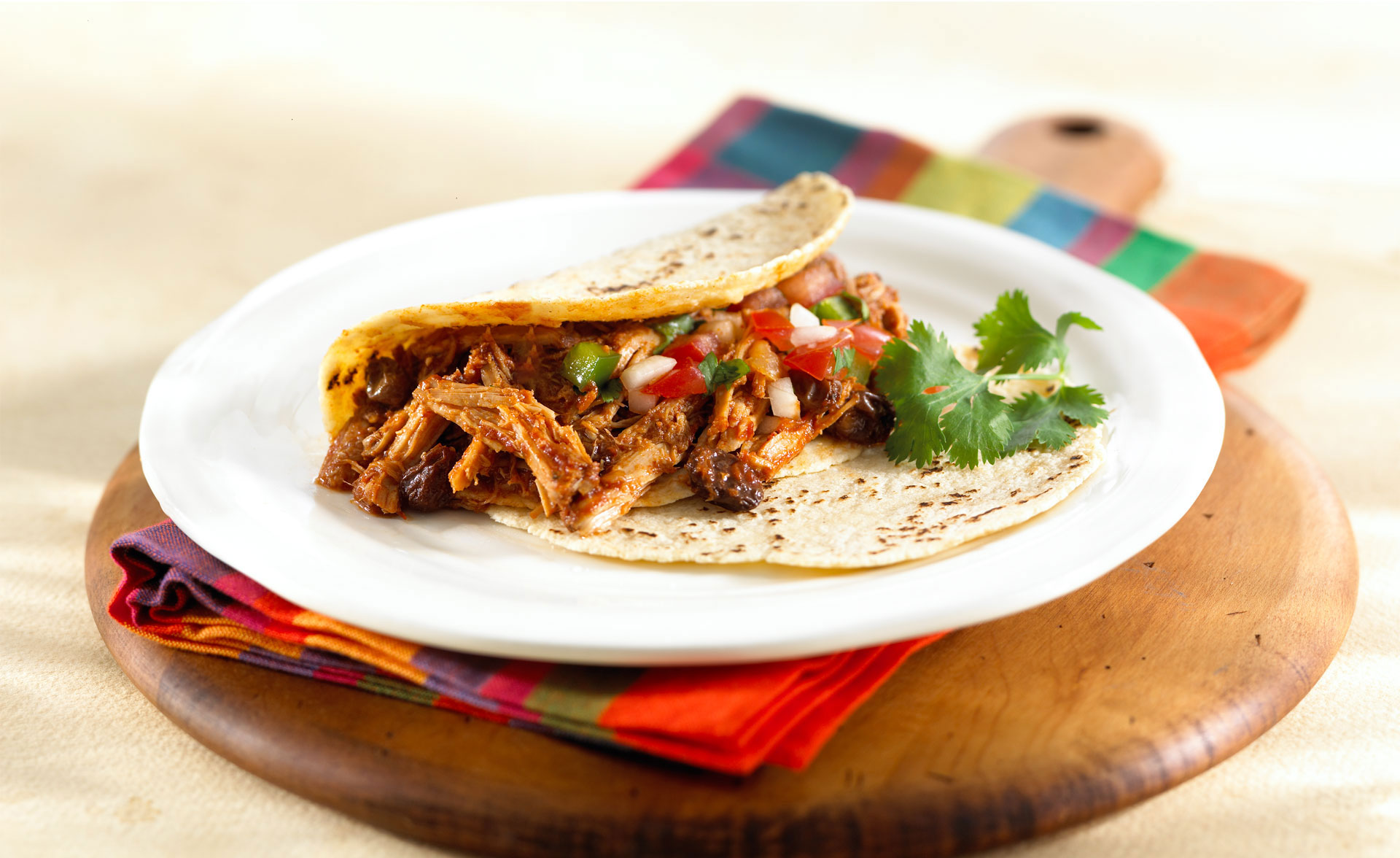 Lightened Up Pulled Pork for Slow Cooker - California Raisins