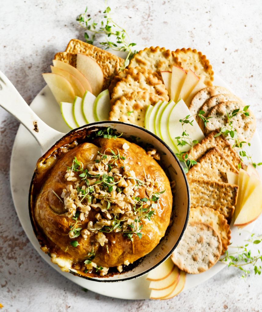 Rum Raisin & Citrus Jam Baked Brie California Raisins