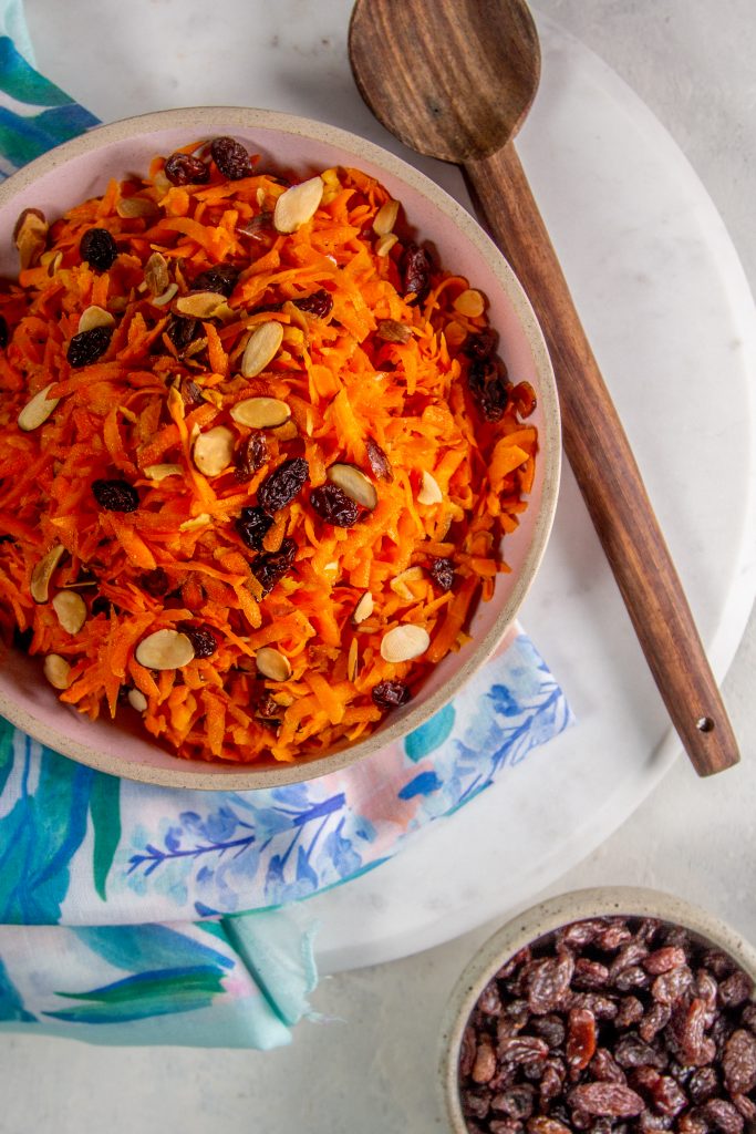 Easy Roasted Carrot Raisin Slaw California Raisins 0976